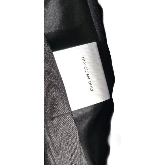 Natori Womens Medium Floral Jacquard Jacket  Black White KN9028 - Picture 8 of 11